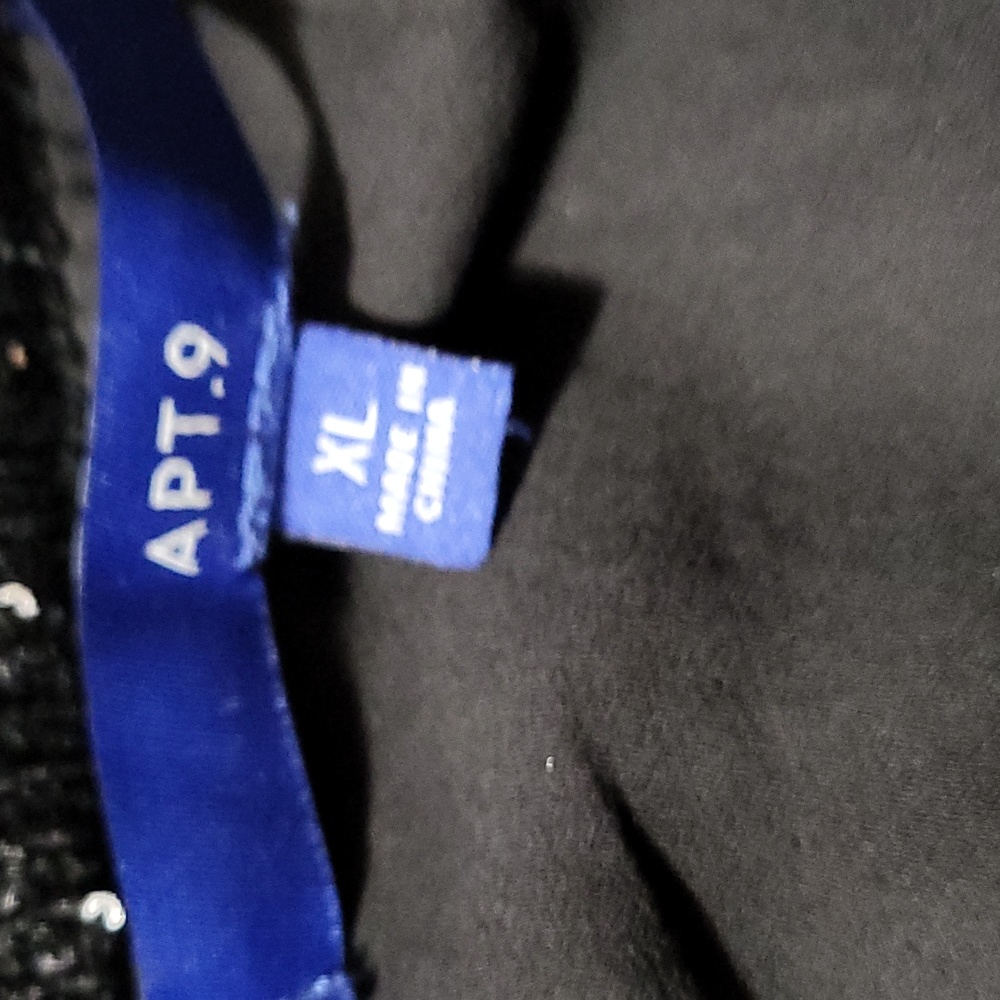 APT 9 sequin black blouse - Picture 4 of 4